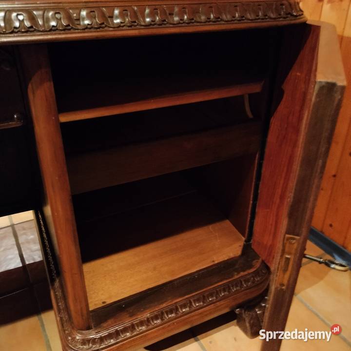 Biurko antyk orzech Lite drewno sprzedam