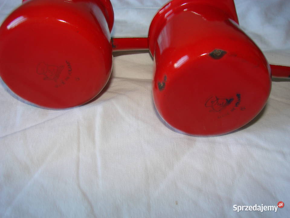 Silesia emaliowany tygielek PRL pomorskie Pruszcz Gdański