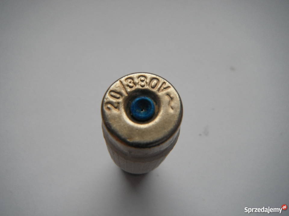 Wkładka topikowa bezpiecznik 20A 380V niebieski Chlewiska