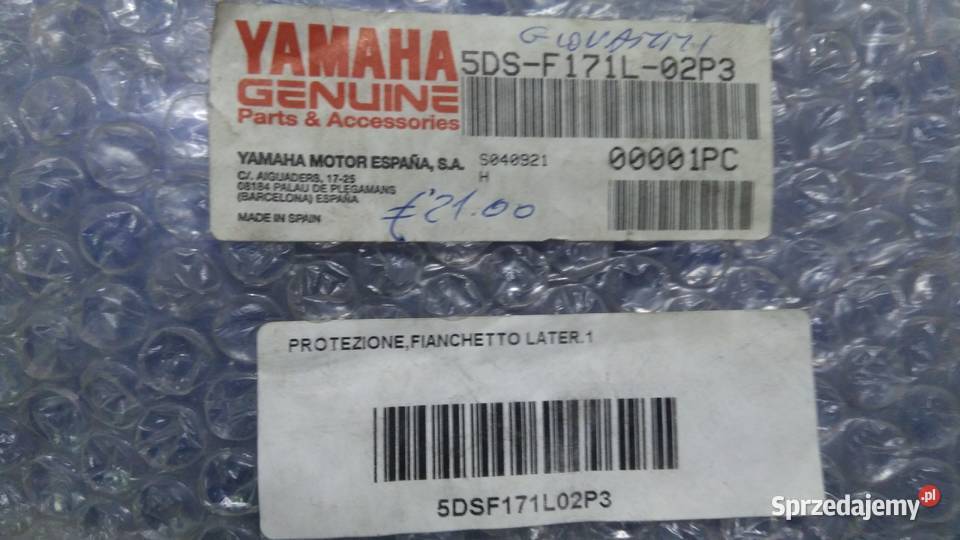 Owiewka osłona pług dolny OE Yamaha Majesty YP Bielsk Podlaski