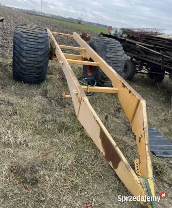 Przyczepa Rolnicza Duże koła Stabilna Transport Podskarbice Szlacheckie sprzedam