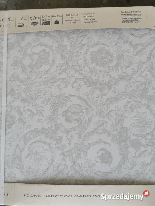 VERSACE Płytki ICONS Barocco Gardena 60x120 Poskwitów
