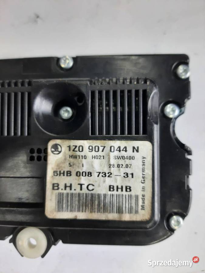 Skoda Octavia II 2 panel klimatyzacji nawiewu