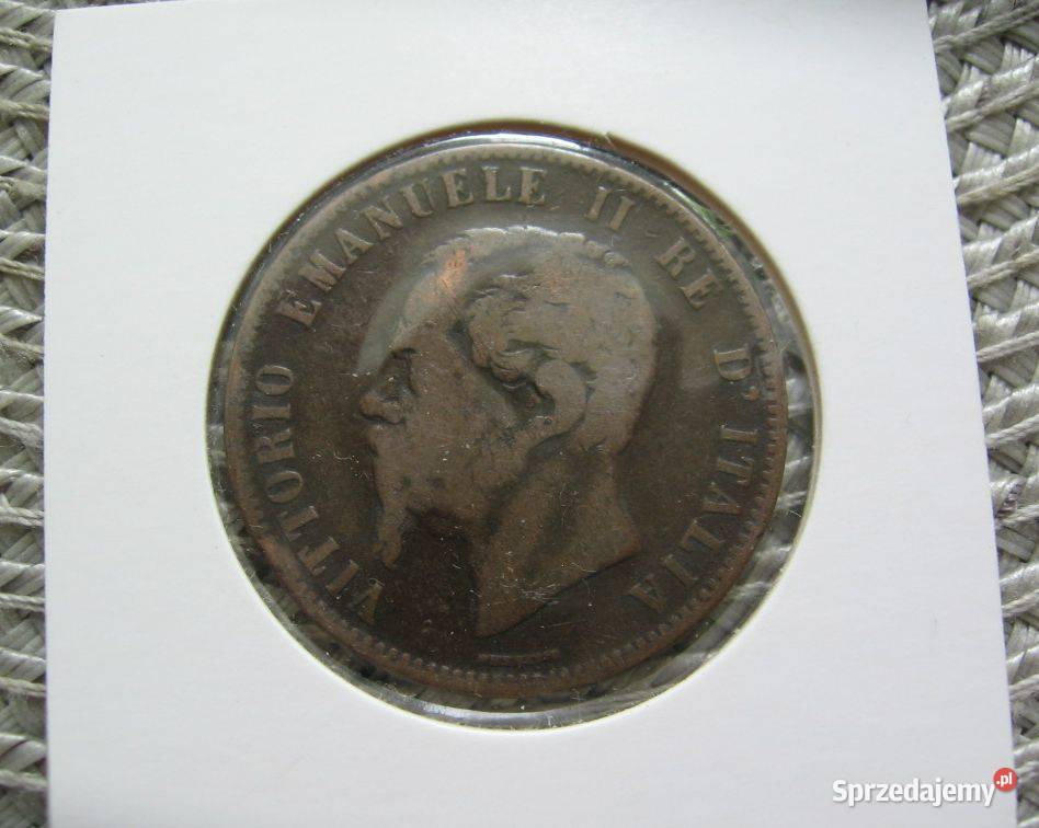 Włochy 10 Centesimi 1867r H Kalisz