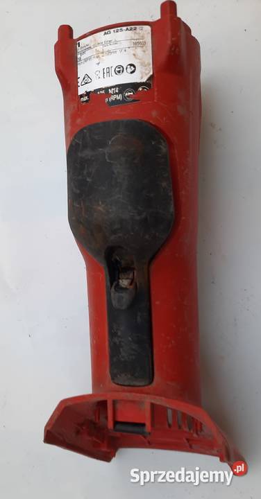 Obudowa szlifierki Hilti AG125A22 bez przycisku Szczerbice