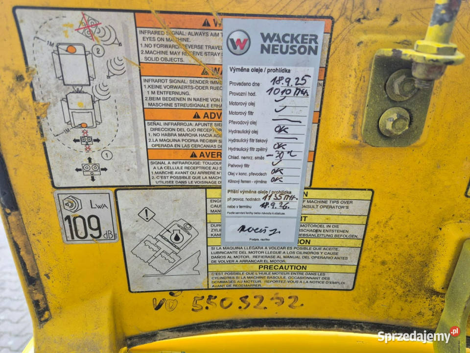 maszyna do stabilizacji gruntu Wacker RT ZDALNIE Łaziska Górne
