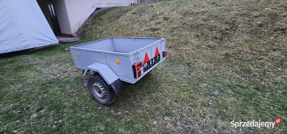 przyczepka lekka bez dokumentów odnowiona