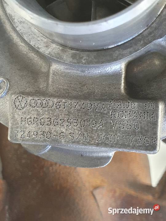 TURBOSPRĘŻARKA Skoda Octavia II 20 TDI turbo Części samochodowe Chełm