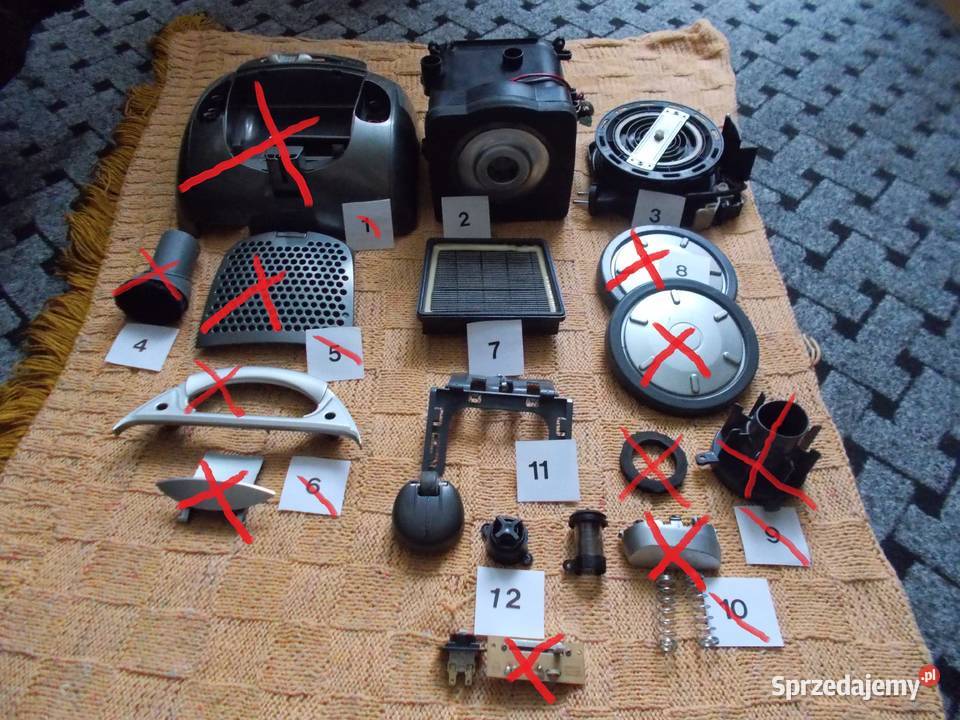 Części do odkurzacza Amica VK 3011 Kłodzko sprzedam