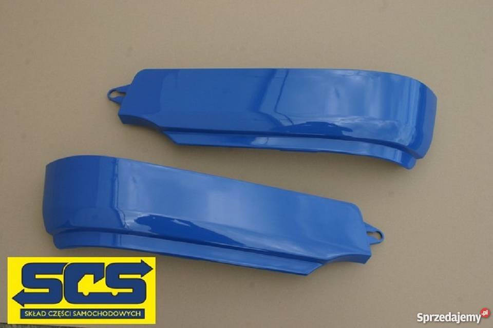 MAN TGX SPOILER NAROŻNIK ZDERZAKA PRZÓD RAL 5010 ciężarowe Bieleń