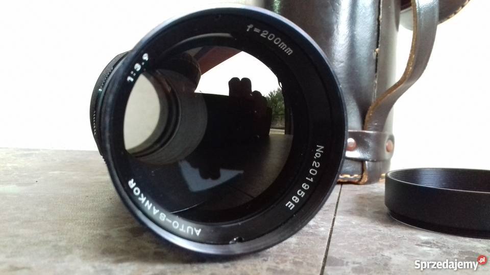 Obiektyw Auto Sankor 139 f200mm bagnet minolta pomorskie Tczew sprzedam