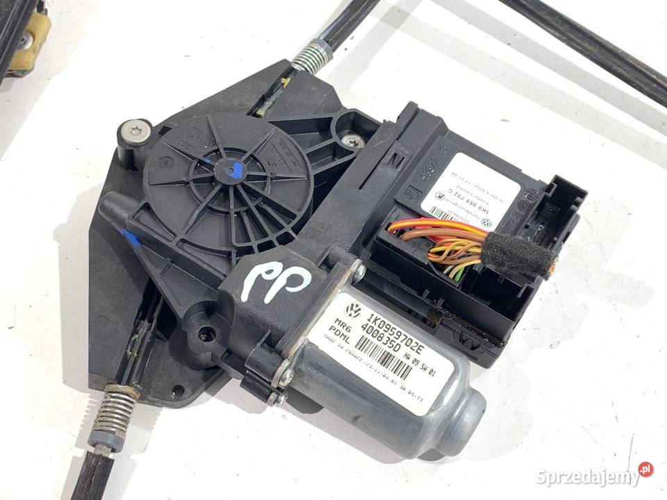 PODNOŚNIK SZYBY PRAWY PRZÓD VW GOLF V 1K0959702E