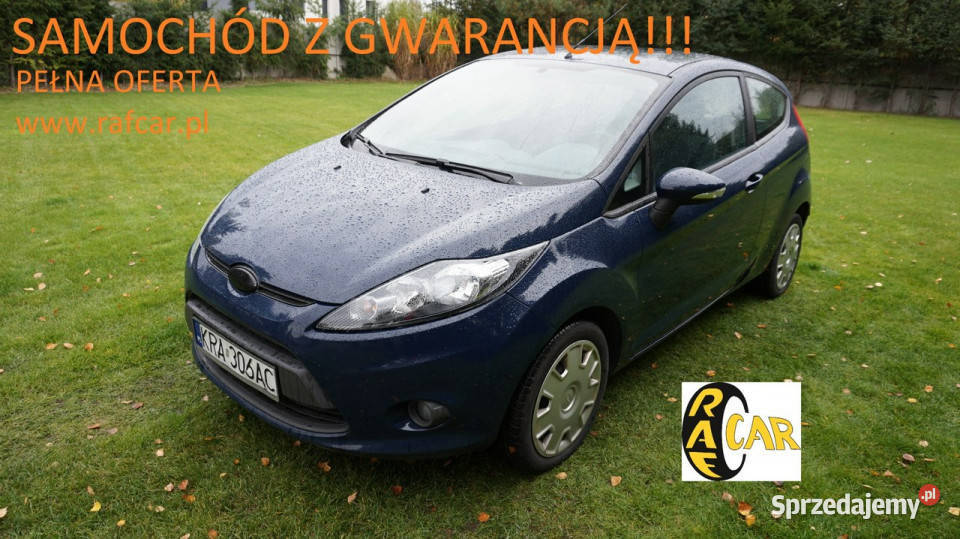 Ford Fiesta super stan Gwarancja Mk7 2008 Zielona Góra