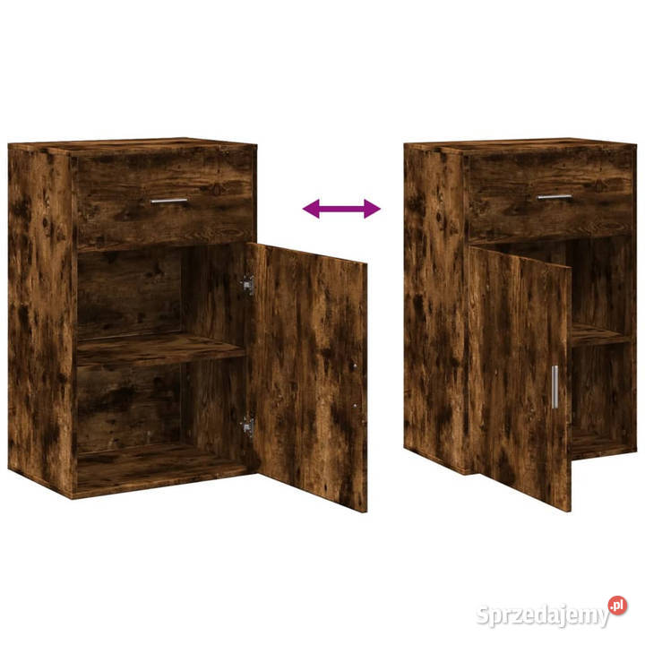 Szafka przydymiony dąb 565x39x90 materiał Warszawa