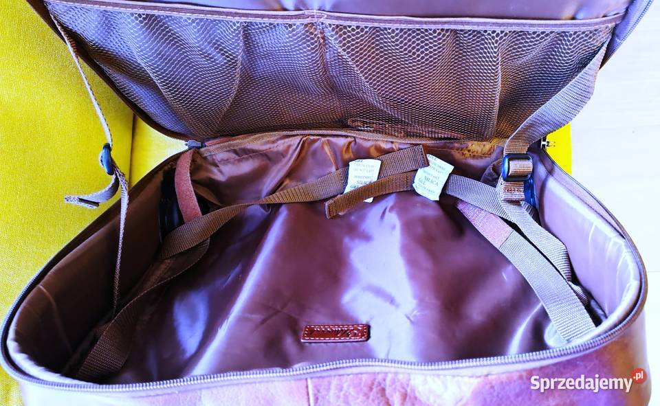 Sprzedam Skórzana walizka neseser na kółkach Bydgoszcz