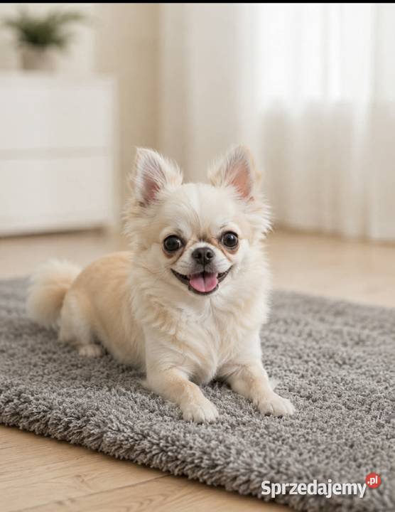 Chihuahua sunia długowłosa FCI łódzkie Łódź