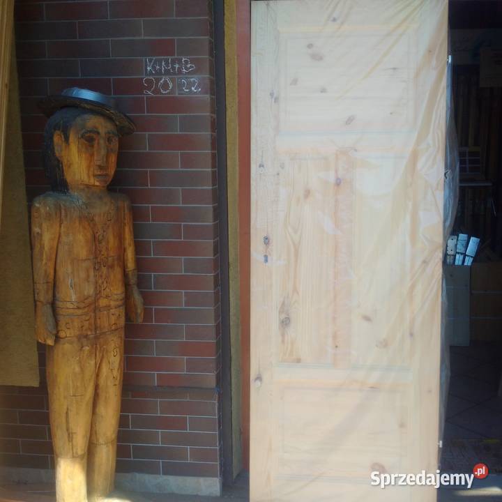 reki drzwi sosnowe drewniane lite Dom i Ogród Wieliczka