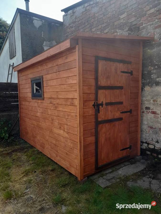 Domek narzędziowy drewniany domek ogrodowy