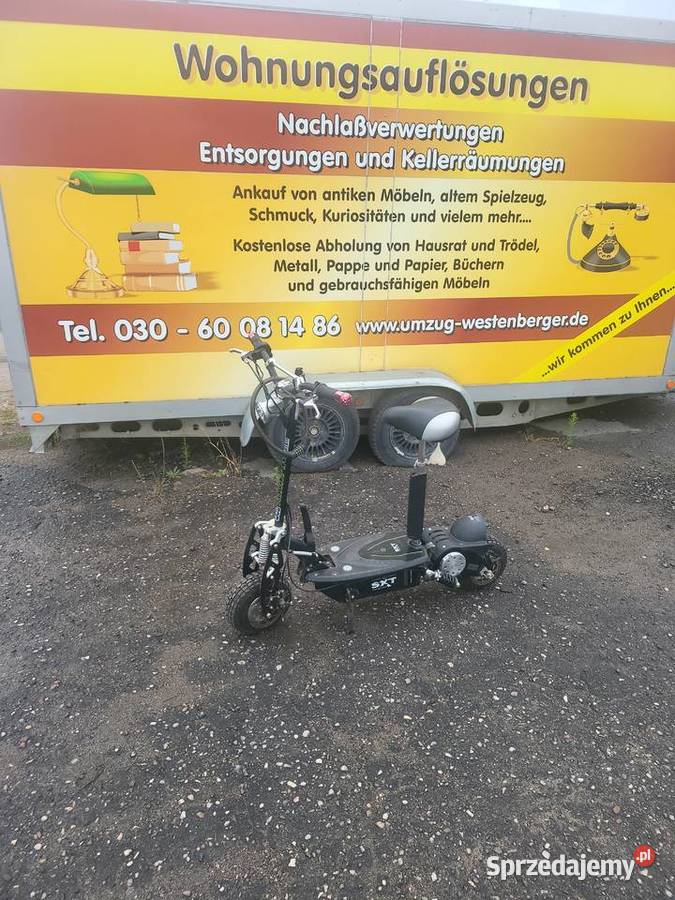 Hulajnoga SXT power 1000 turbo XL Hulajnogi elektryczne Chojna