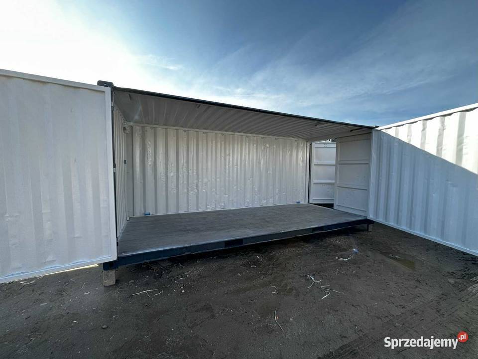 KONTENER MORSKI 20 DV OPEN SIDE OTWIERANY BOK Wrocław