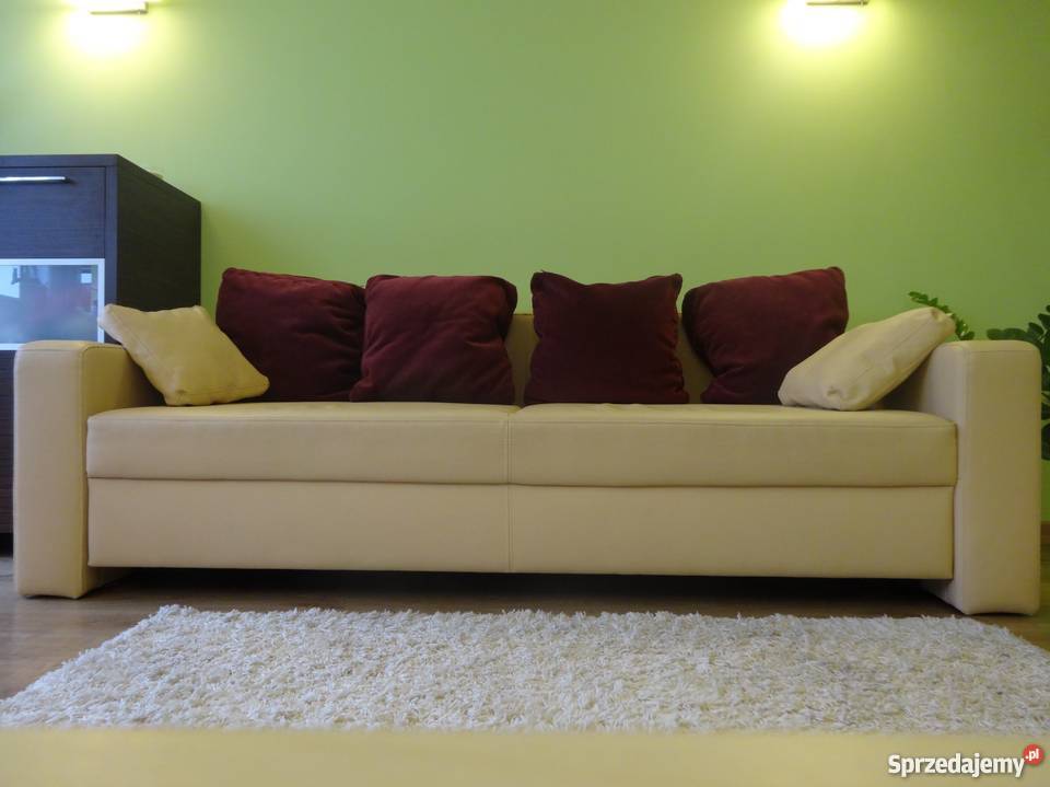 Sofa z funkcją spania WAJNERT ekoskóra Olsztyn sprzedam
