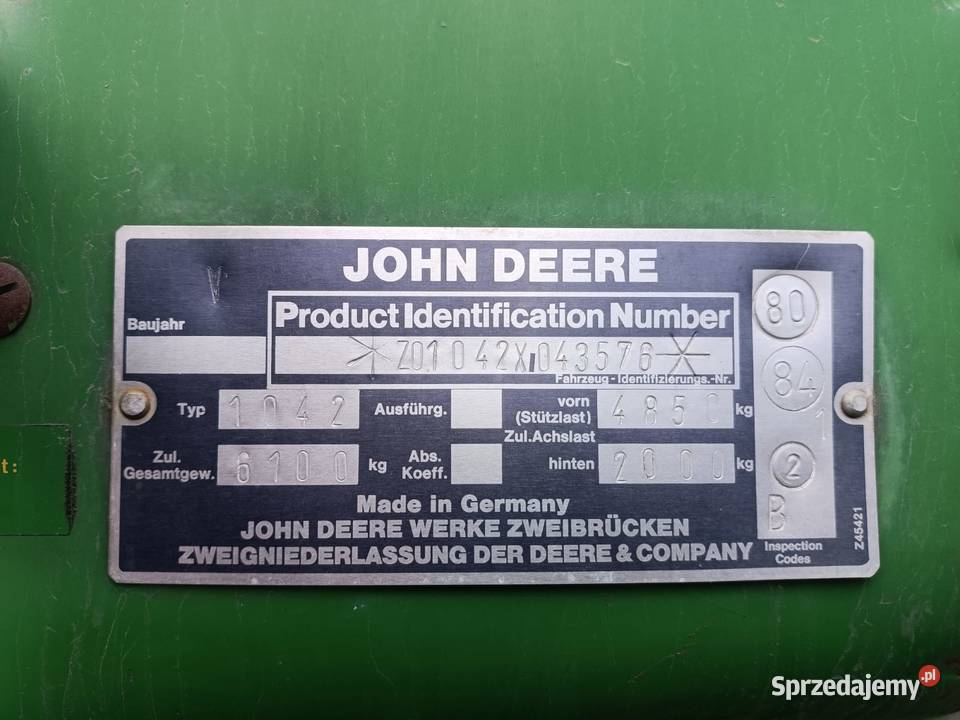 John Deere 1042 John Deere