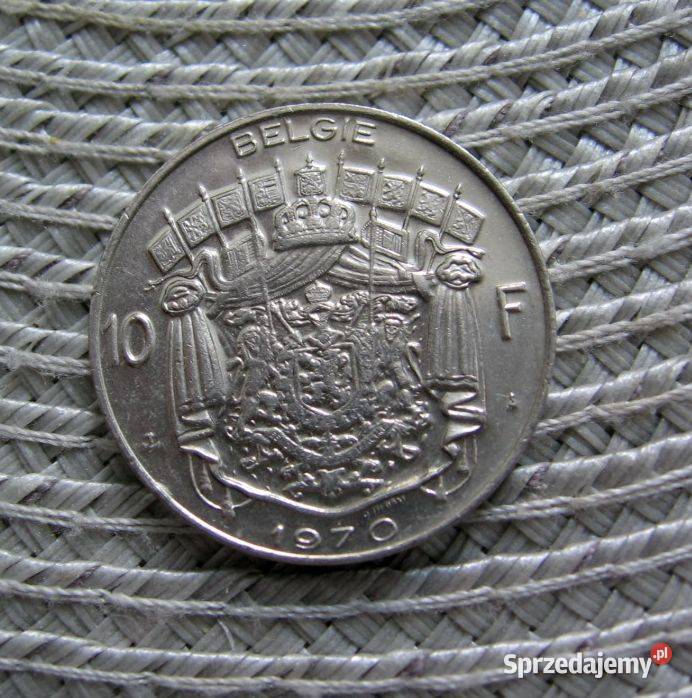 Belgia 10 Frank 1970r Kalisz