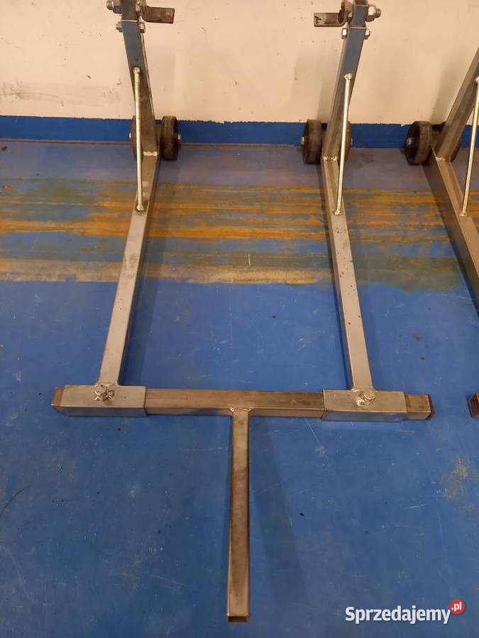 Stojak serwisowy do motocykla tył przód