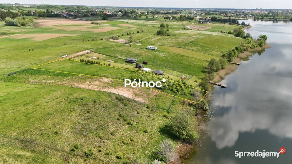 Siedliska działka z linią brzegową jeziora 32m Sprzedaż warmińsko-mazurskie