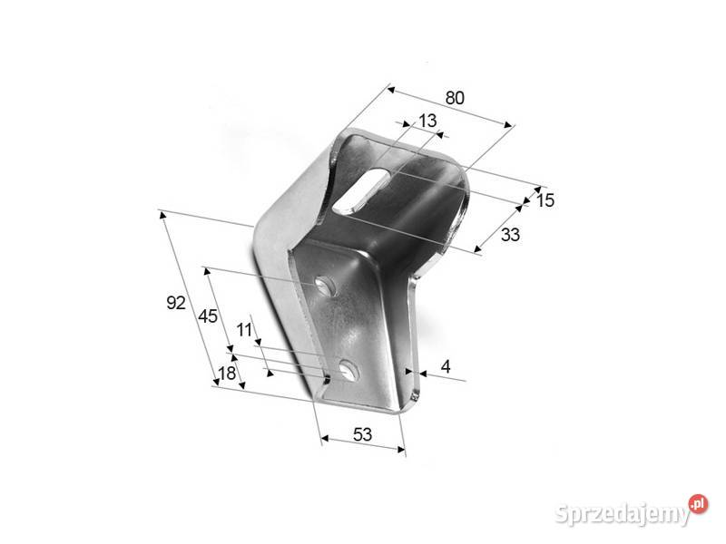 Ucho Uchwyt mocowania Konsola IVECO TIR Lubanie