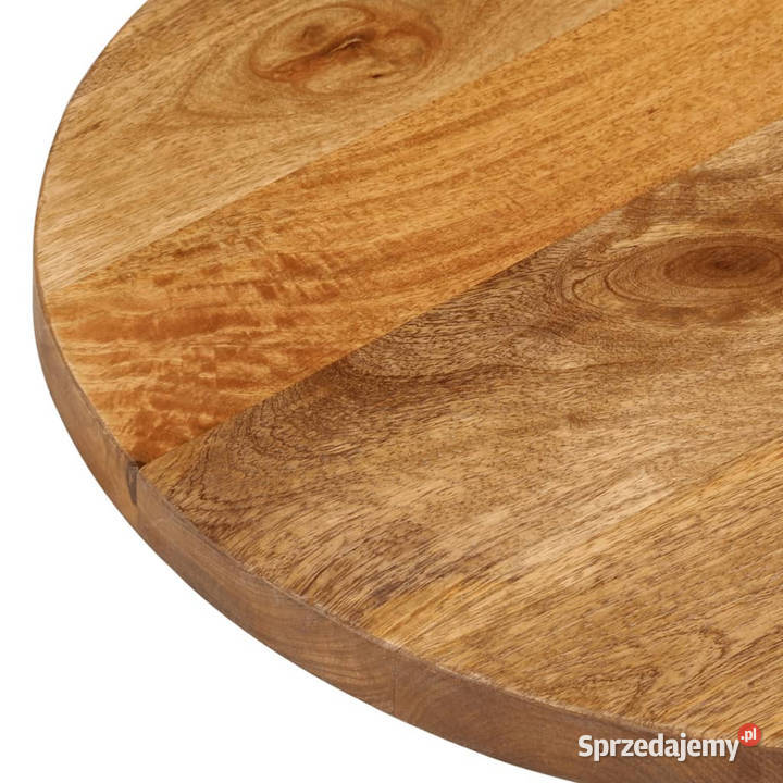Blat stołu 80x40x25 owalny lite drewno mango Warszawa
