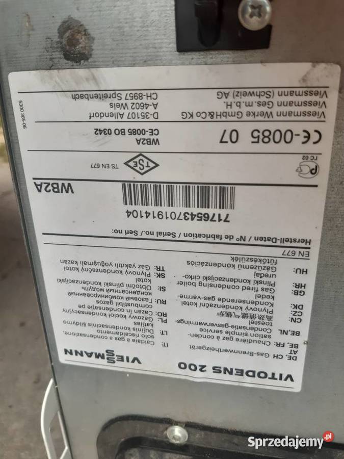 Piec gazowy Viessmann Vitodens 200 WB2A Piaseczno