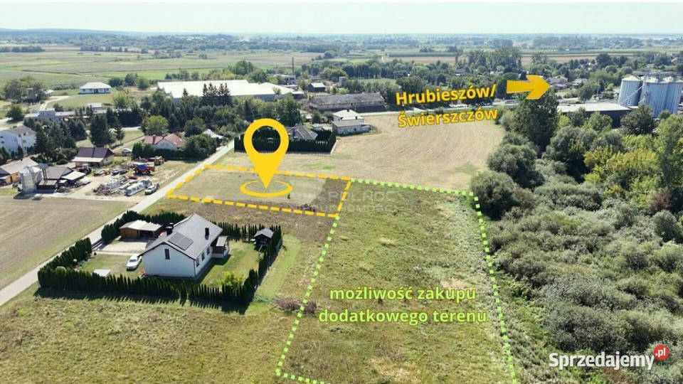 Działka na przedmieściach z dojazdem Teptiuków sprzedam