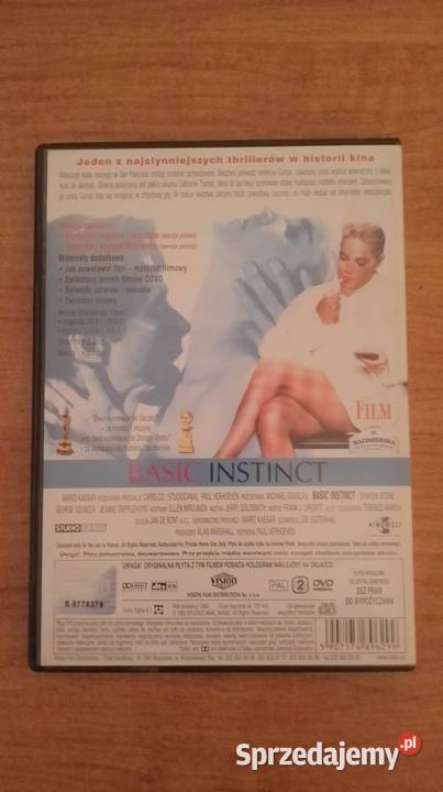 Płyta DVD Nagi Instynkt