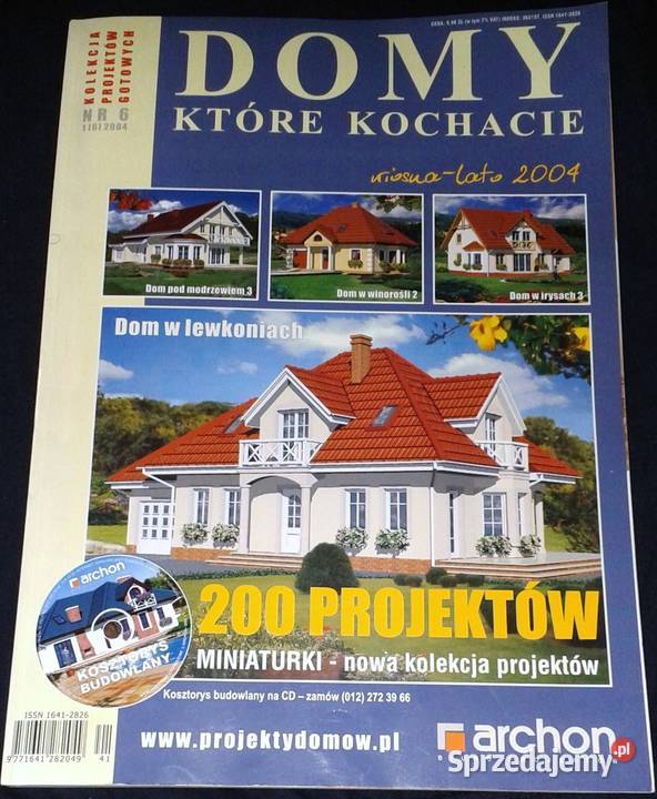 Domy które kochacie 200 projektów 0106 2004