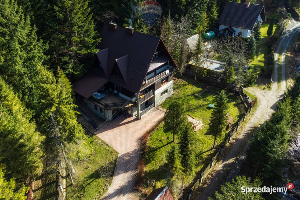 Pensjonat w górach z lasem i prywatnym SPA Zawoja sprzedam