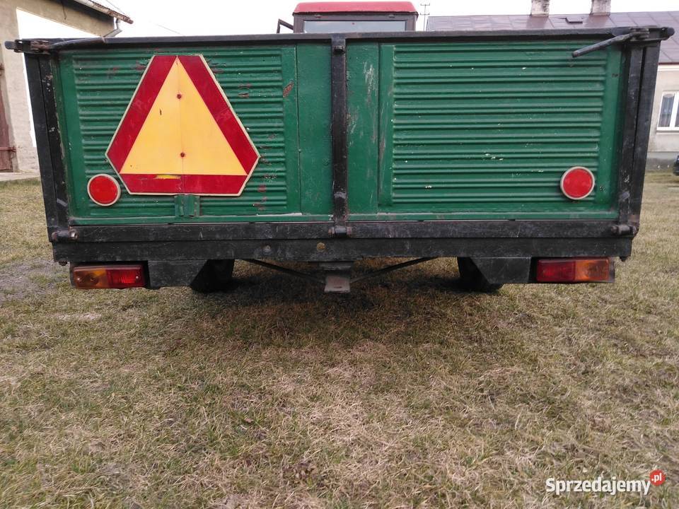 Przyczepa dwukołowa nieuszkodzony