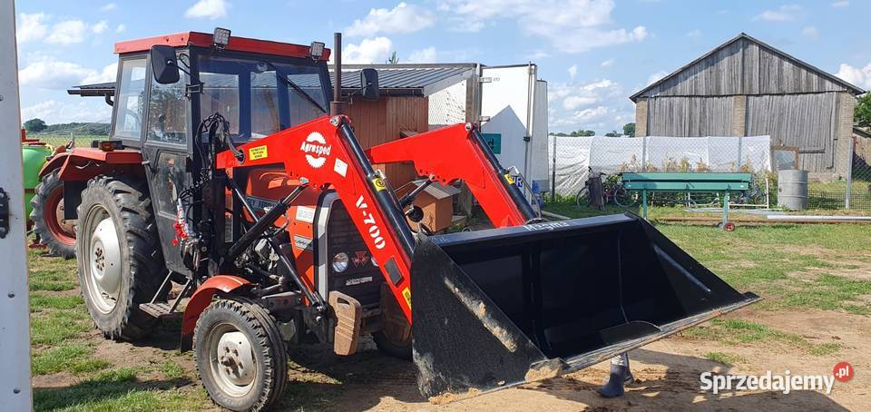 Ładowacz czołowy firmy Agrosped model V700 nieuszkodzony Ładowacze czołowe podlaskie Białystok