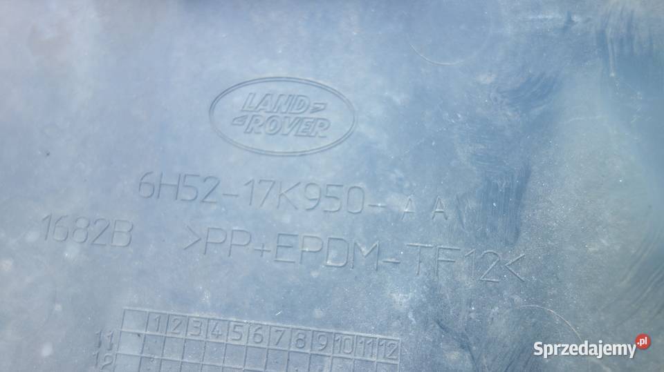 FREELANDER II 2 OSŁONA PASA PRZEDNIEGO osobowe Ruda Śląska