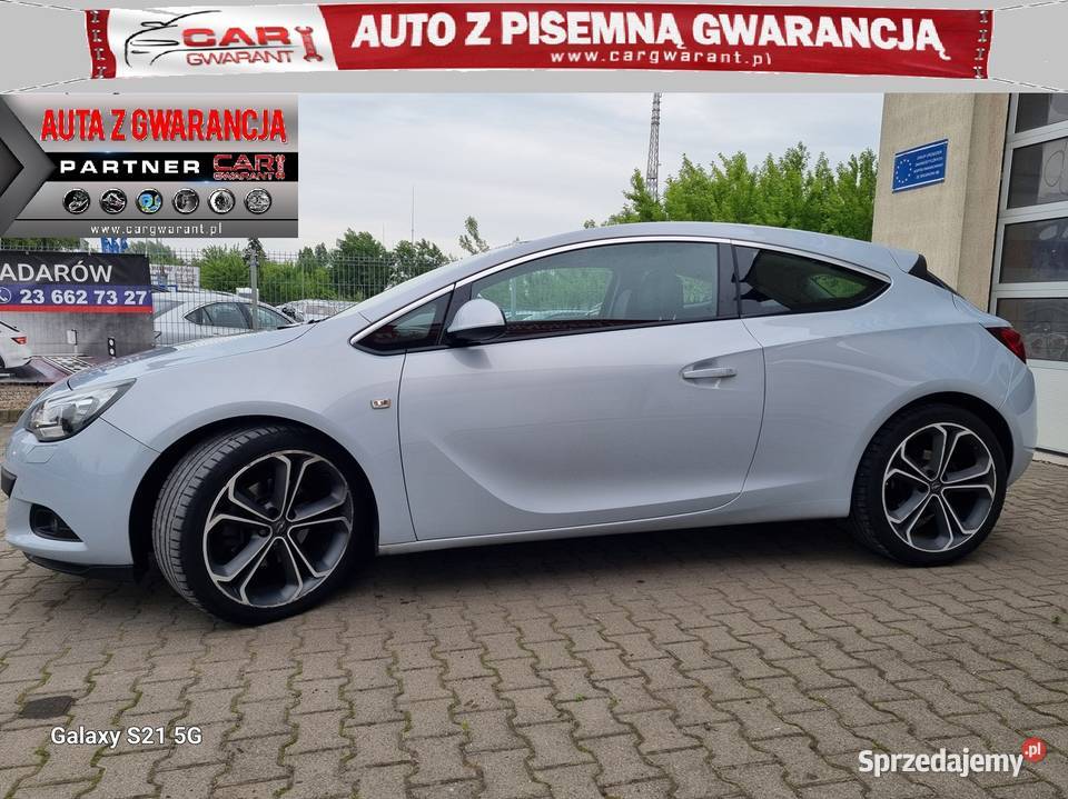 Opel Astra GTC LIFT 16 T 180 nawigacja skóry Płońsk