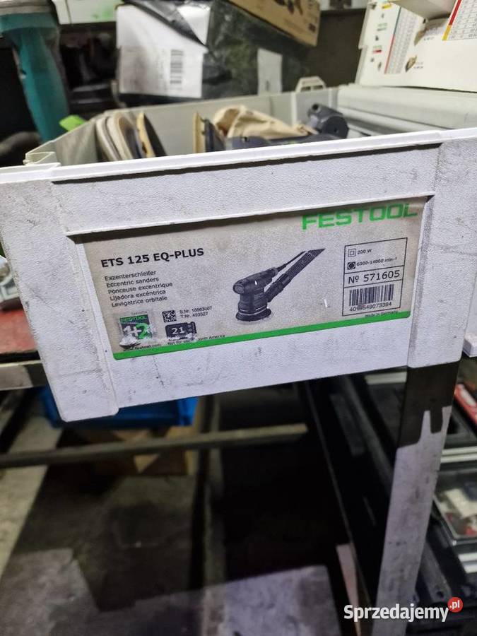 Szlifierka oscylacyjna FESTOOL ETS 125 EQ Laryszów