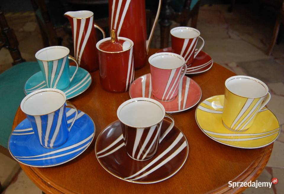 Kultowy serwis kawowy Krokus Ćmielów Lublin