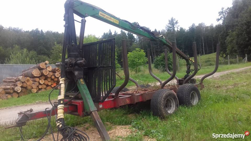 Przyczepa lesna More maskiner 5145 zachodniopomorskie