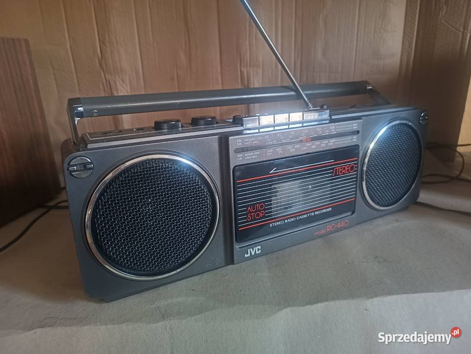 Radiomagnetofon JVC RC440 W Świetnym Stanie Magnetofony sprzedam