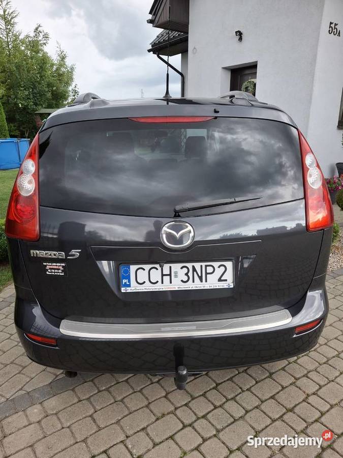 Mazda 5 zadbana 18 z lpg Grzybno sprzedam