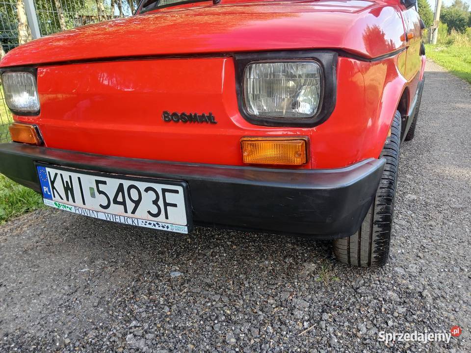 Fiat 126p bosmal cabrio z certyfikatem nieuszkodzony Fiat małopolskie Wieliczka