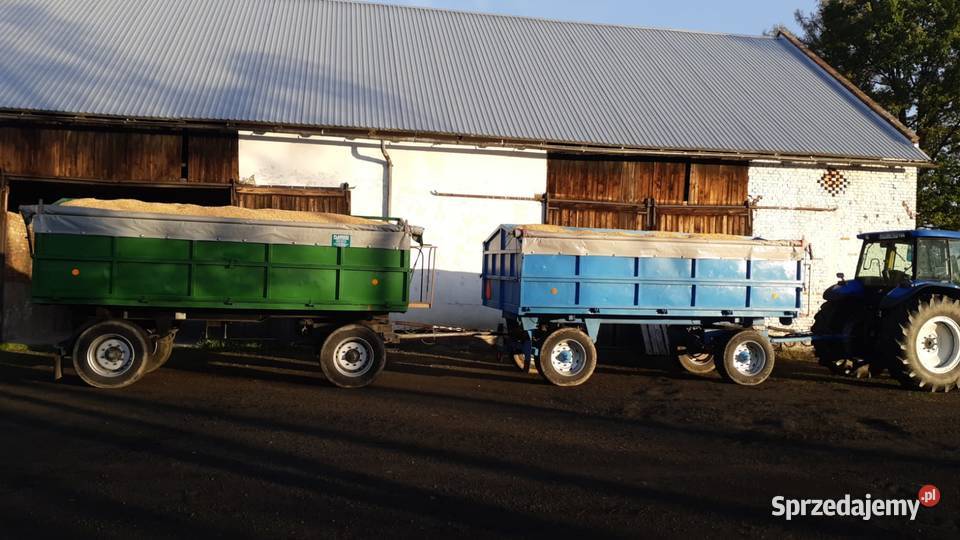 Przyczepy ciężarowo rolnicze BSS AGRO 1209 i nieuszkodzony Rolnictwo Głuchołazy