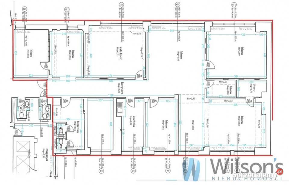 Lokal Warszawa Pańska 225m2 mazowieckie