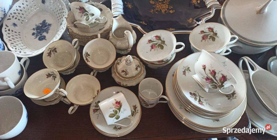 Filiżanka z talerzykiem deserowym Rosenthal Gdańsk