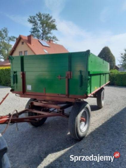 Przyczepa rolnicza reisch 8 ton dmc nieuszkodzony Pilzno